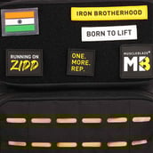 11 - MuscleBlaze Tactical Backpack,  45 L, Stealth Black