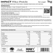 2 - Myprotein Impact Whey Protein, 2.2 lb Strawberry Cream