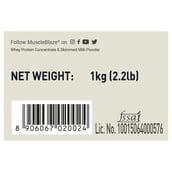 2 - MB Fuel One Whey Protein Powder, 2.2 lb Unflavoured