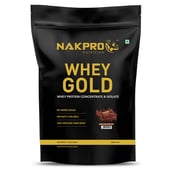 1 - Nakpro Whey Gold Protein Concentrate,  2.2 lb  Double Rich Chocolate 