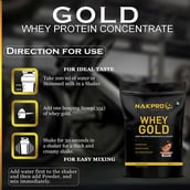 9 - Nakpro Whey Gold Protein Concentrate, 4.4 lb Coffee