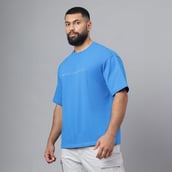 1 - MuscleBlaze Z-Verse T-Shirt,  Royal Blue  XL
