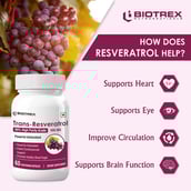6 - Biotrex Resveratrol (500 mg),  60 capsules 