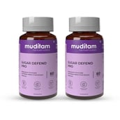 1 - Muditam Sugar Defend Pro,  Unflavoured (Pack of 2)  60 tablet(s) 