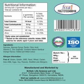 4 - British Life Sciences Happi Kidz Calcium & Vitamin D3 with Zinc + Vitamin C 60 Gummies Combo,  2 Piece(s)/Pack  Orange 