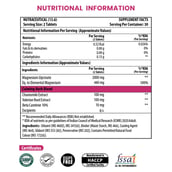 8 - Naturyz Triple Strength Magnesium Glycinate with Calming Herbs, Unflavoured 60 tablet(s)