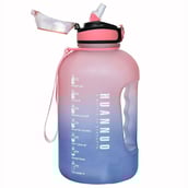 2 - GHC Nutrigize Motivational Gallon Water Bottle,  Pink  2.2 L 