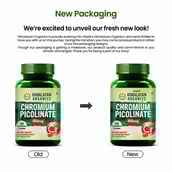 2 - Himalayan Organics Chromium Picolinate 400mcg,  120 veggie capsule(s) 