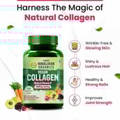 6 - Himalayan Organics Vegan Collagen 2000mg with Biotin & Vitamin C,  100 tablet(s)  Unflavoured 