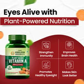 5 - Himalayan Organics Plant Based Vitamin A, 120 veggie capsule(s)