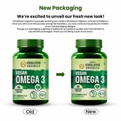 2 - Himalayan Organics Omega 3 6 9 Vegan Natural Nutrition Supplement, 60 veggie capsule(s)