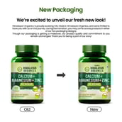 2 - Himalayan Organics Calcium+Magnesium+Zinc,  120 tablet(s)  Unflavoured 