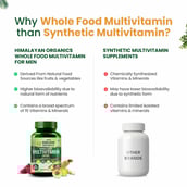 6 - Himalayan Organics Whole Food Multivitamin for Men,  60 veggie capsule(s)  Natural 