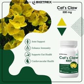 6 - Biotrex Cat's Claw 500mg,  60 veggie capsule(s) 