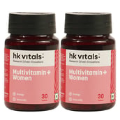 HealthKart HK Vitals Multivitamin Plus Women 30 Tabs Pack of 2