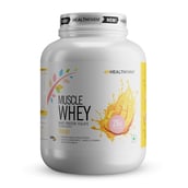 2 - Healthfarm Muscle Whey 4.4lb with Creatine Monohydrate 0.22lb Combo,  2 Piece(s)/Pack  Mango & Unflavoured 