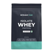 1 - Nutrabay Pure Isolate Whey Protein,  1.1 lb  Unflavored 
