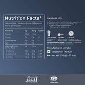 4 - Nutrabay Pure 2:1:1 BCAA Amino Acid,  0.55 lb  50 Servings  Unflavoured 