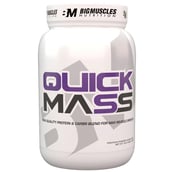Big Muscles Quick Mass, 2.2 lb Malt Chocolate