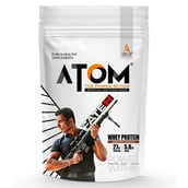 1 - AS-IT-IS Nutrition ATOM Whey Protein with Enzymes,  2.2 lb  FATEH Double Rich Chocolate (Special Edition) 