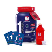 1 - Apex Vitals 1 Whey 27 g Protein,  2 lb  French Vanilla (with Samples & Shaker Free) 