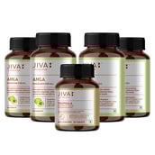 1 - Jiva Ayurveda Amla (Pack of 4) 120 with Triphala 60 Tablets Free,  4 Piece(s)/Pack 