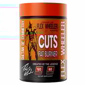 1 - Flex Wheeler Nutrition Cuts Fat Burner,  120 capsules  Unflavoured 