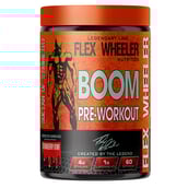 1 - Flex Wheeler Nutrition Boom Pre Workout, 0.99 lb Strawberry Kiwi