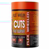 3 - Flex Wheeler Nutrition Cuts Fat Burner,  120 capsules  Unflavoured 