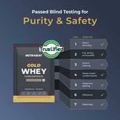 4 - Nutrabay Gold Concentrate Whey Protein,  0.07 lb  Rich Chocolate Creme 