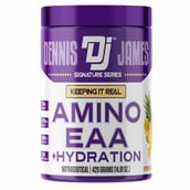 1 - Dennis James Signature Series Amino EAA+ Hydration, Pineapple 0.92 lb 30 Servings