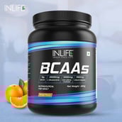 2 - INLIFE BCAAs,  0.99 lb  34 Servings  Orange 