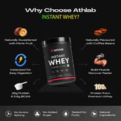 2 - Athlab Instant Whey,  1.1 lb  Cold Coffee 