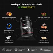 2 - Athlab Instant Whey,  2.2 lb  Dark Chocolate 
