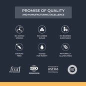 6 - Nutrabay Gold Tri-Blend Whey Protein,  1.1 lb  Vanilla Ice Cream 