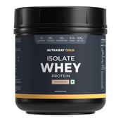 1 - Nutrabay Gold Isolate Whey Protein, 1.1 lb Cold Coffee