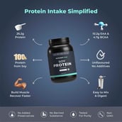 2 - Nutrabay Pure Soy Protein Isolate,  2.2 lb  Unflavoured 