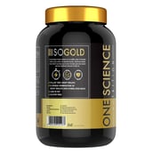 2 - One Science 100% Iso Gold Whey Protein Isolate,  2 lb  Blueberry Muffin 