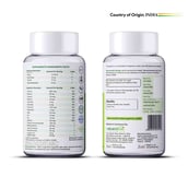 2 - Health Veda Organics Advance Hair Vitamin with DHT Blocker & Biotin,  60 capsules  Unflavoured 