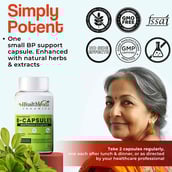 6 - Health Veda Organics B-Capsules,  60 capsules 
