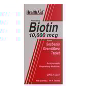 7 - HealthAid Biotin 10000µg,  60 tablet(s)  Unflavoured 