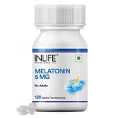 4 - INLIFE Melatonin 5mg,  120 tablet(s)  Unflavoured 