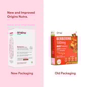 8 - Origins Nutra Berberine 500mg (Pack of 3), 28 capsules