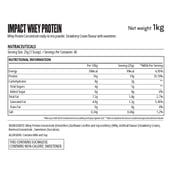 3 - Myprotein Impact Whey Protein Powder,  2.2 lb  Strawberry Cream - UK 