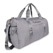 1 - Arrowmax Alpha Duffle Gym Bag with Shoe Compartment,  Grey 