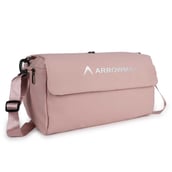 1 - Arrowmax Gym Travel Bag with Shoe Compartment,  Pink 