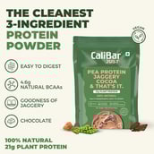 6 - Calibar Just Pea Protein,  1.54 lb  Chocolate 