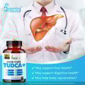 2 - Humming Herbs Liver Care Tudca +,  60 capsules 