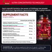 3 - Humming Herbs Ultra Testosterone Booster,  60 capsules  Unflavoured 