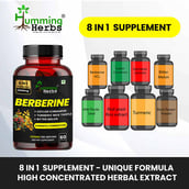 10 - Humming Herbs Berberine 8 in 1 Formula, 60 capsules